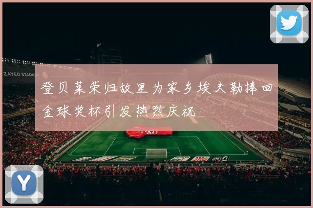 登贝莱荣归故里为家乡埃夫勒捧回金球奖杯引发热烈庆祝